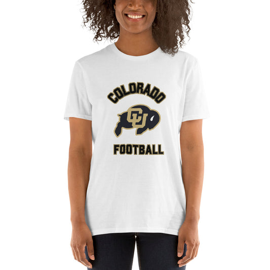 Collegiate Black & Gold Short-Sleeve Unisex T-Shirt