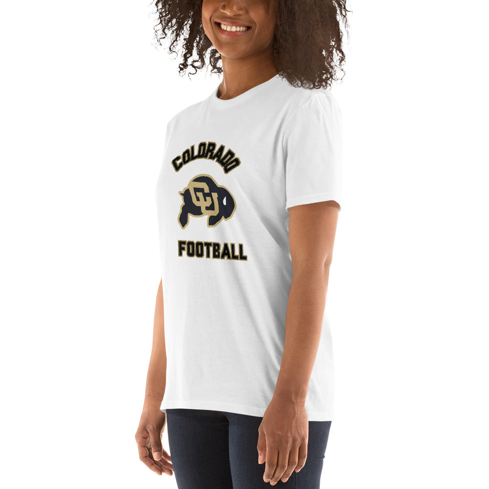 Collegiate Black & Gold Short-Sleeve Unisex T-Shirt